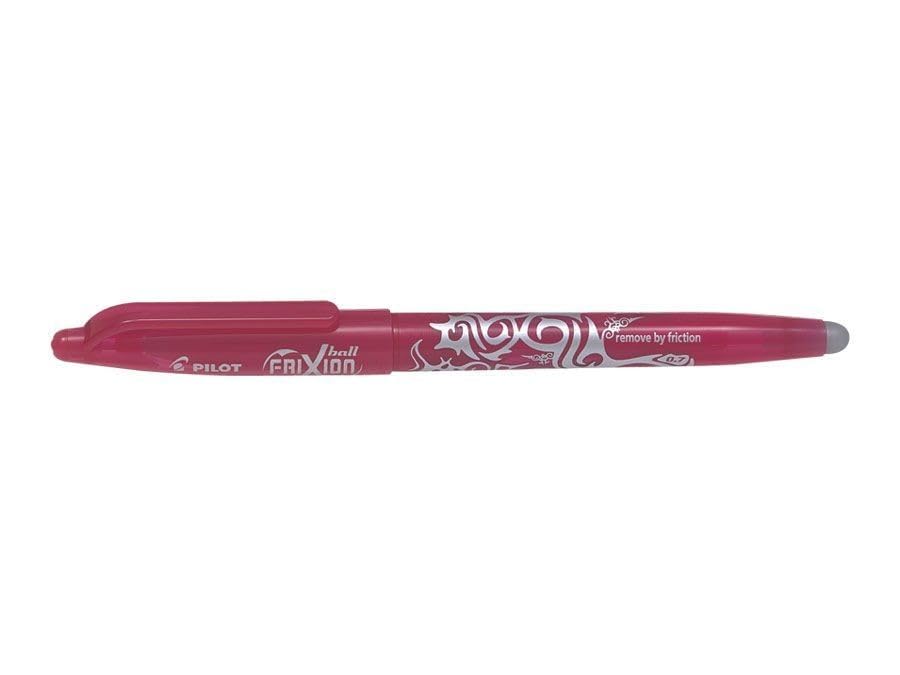 PilotFrixion Erasable Roller Ball Pen, 0.7 mm Tip Size, Pink