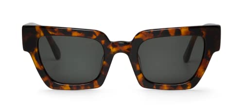 Mr. Boho – Gafas de Sol para Mujer – Montura de Acetato – Modelo Frelard – Color Cheetah Tortoise – Protección UV400 Cat.3 – Diseño con Formas Afiladas y Personalidad Única