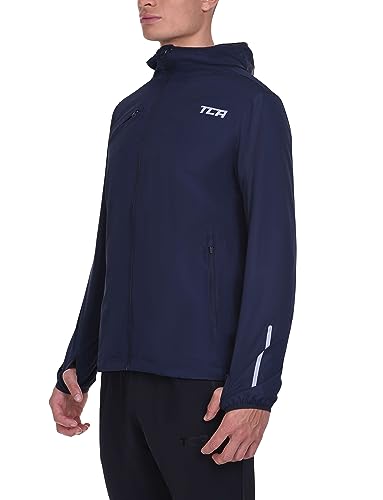 TCA Giacca Softshell da Corsa Uomo. Giacca Riflettente Traspirante e