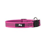 JULIUS K-9 220CG-PN Color & Gray Halsband, 20mm*27-42 cm, verstellbar, pink-grau, 20 mm (27-42 cm)
