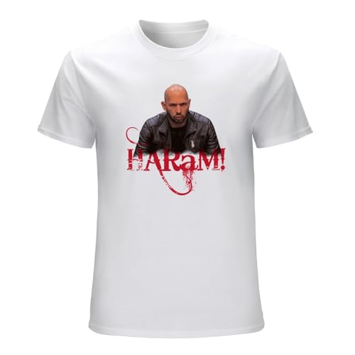 Photo de Basic diary Andrew Tate Top G Topgun Gold Logo T-Shirt Men's Men's Unisex Geburtstagsgeschenk White L
