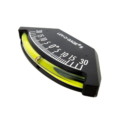 SUN Lev-O-Gage 8 - Heel Angle Clinometer 308-M, Black