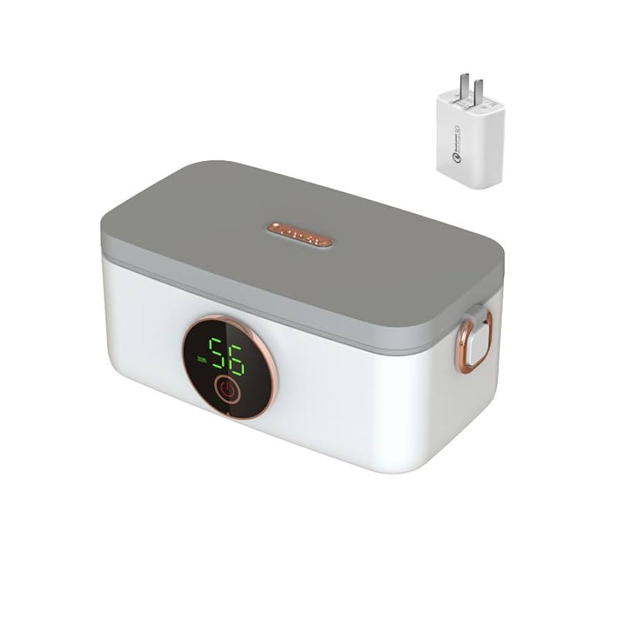 充電式ランチボックス 60W 高速加熱 Amazon.co.jp: 自己加熱弁当箱、充電式加熱弁当箱、電気加熱弁当