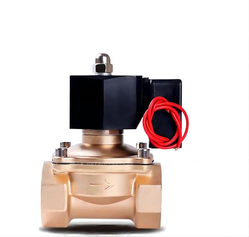 Électrovanne normalement fermée 3/4 en laiton haute résistance 12V - 5