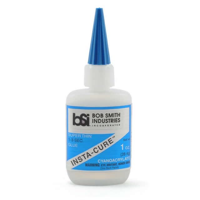 Bob Smith Industries Insta-Cure Super Thin Adhesive Glue CA (1oz) - BSI102