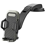 カシムラ 視界を妨げないローマウント吸盤取り付け スマートフォンホルダー NAT-98