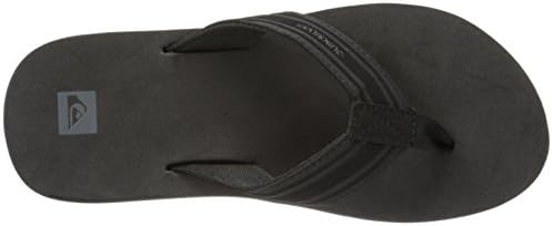 Quiksilver Men's Monkey Wrench 3 Point Sandal, Black/Black/Brown, 13 M US | Image 4