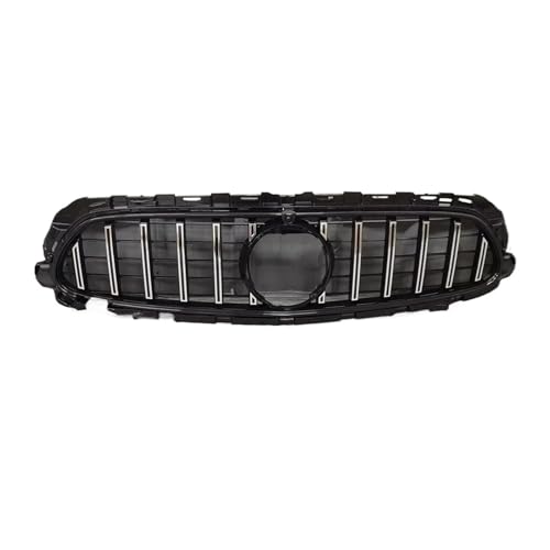 GTスタイル と互換性があるメルセデスベンツ Eクラス W213 S213 E200 E260 E300 E350 E400 E450 AMG 2020-2023 対応 フロントバンパーグリル ボディキット チューニング(Silver Look)