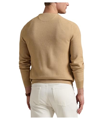 Polo Ralph Lauren Men's Mesh-Knit Cotton Crewneck Sweater2