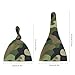 Meaudiwes Fashion Kids Baby Hat Soft Newborn Hats for Girls and Boys Caps 0 to 6 Months Cool Green Camo Army Camouflage