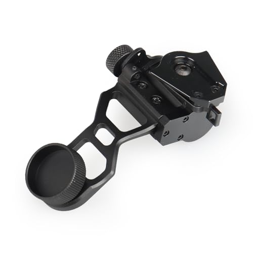 New Aluminum Night Vision Goggle j-arm Mount for Helmet Night Vision NVG Mount fit for Hunting PVS 14(UK Standard Interface)