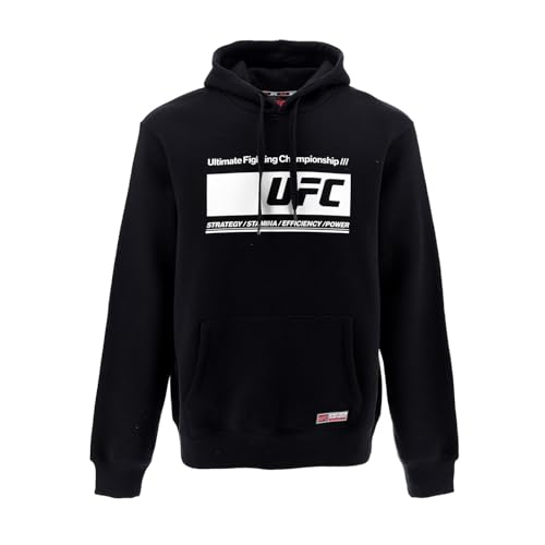 Sweat Kangourou UFC avec poche centrale et capuche ajustable pour homme actif
