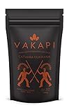 Vakapi Yerba Mate Tee Green, CATUABA GUARANA, Pfefferminze, Keuschheitsgras, Nur natürliche Aromen, 500 g