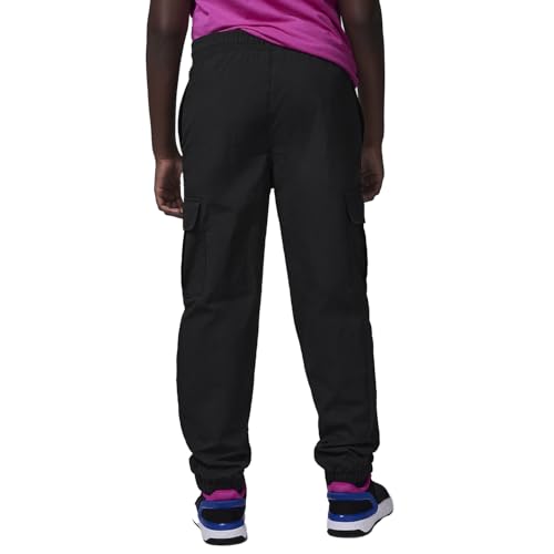Jordan Big Kids' Double Cargo Pants (95D379-023, Black)2
