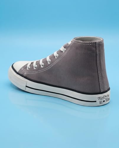 Image of Long High Top Canvas Men Sneakers