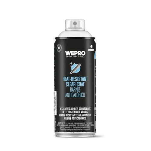 Montana Colors MTN PRO Alta Temperatura Barniz Brillo, Spray 400ml, El embalaje puede variar