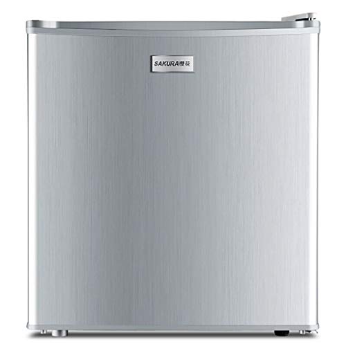 50 Liter MiniküHlschrank Kleiner EinzeltüR-MiniküHlraum, Stiller Haushalt GeküHlter Mikro-Gefrierschrank-Tragbarer KüHlschrank, Justierbarer