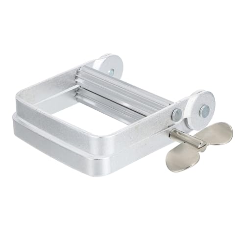 FOMIYES Estrusore per Dentifricio Alluminio Dispenser per Tubetti di Dentifricio Facile da Usare e Riutilizzare per Tinture per Capelli e Cosmetici