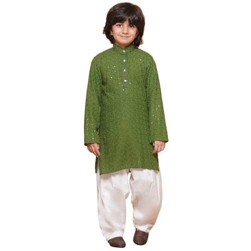 AJ DEZINES Boys Indian Wear Bollywood Style Kurta Pyjama for Kids