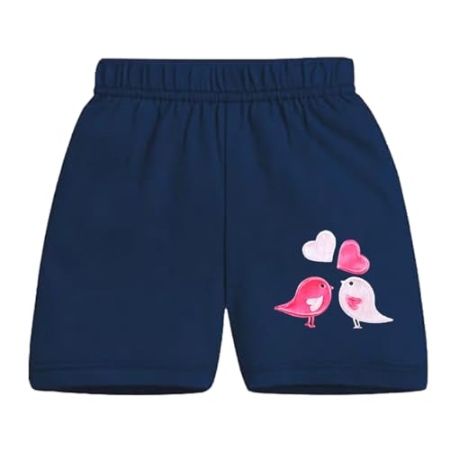 Image of Kuchipoo Girls Regular Fit Cotton Shorts - Pack of 5