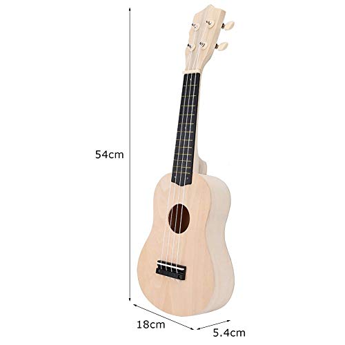 Bnineteenteam BNINETEENTEAMFPGQ8NOU5E 21 Inch Ukelele Diy Kit,Paintable Ukelele Diy Kit Make Your Own Hawaii Ukulele thumb #8