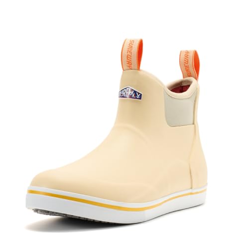 Image of SUREWAY Women's Deck Boots Professional Non-Slip Fishing & Ankle Deck Boot Waterproof Rain Boots