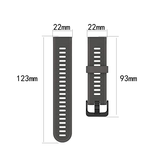 Compatible with Garmin Fenix 6 Replacement Band - Image 3