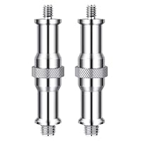 2 Stück Gewindeständer Zapfenbolzen,Adapter Zapfenstecker,Gewindebolzen Gewindeständer Lichtstativ Zubehör Kamerastativhalterung Schraube Lichtschraubenadapter