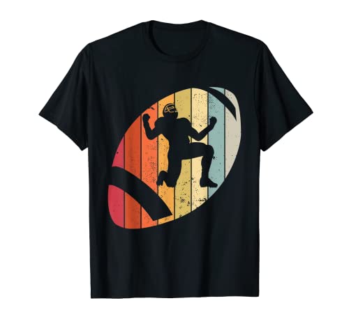 Silueta de fútbol americano USA America Football Gift Camiseta