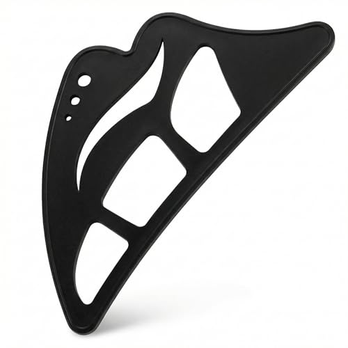 All-in-One Silicone Makeup Stencil Tool Black Eyeliner Guide Eyeshadow Aid Mascara Shield Lip Contouring
