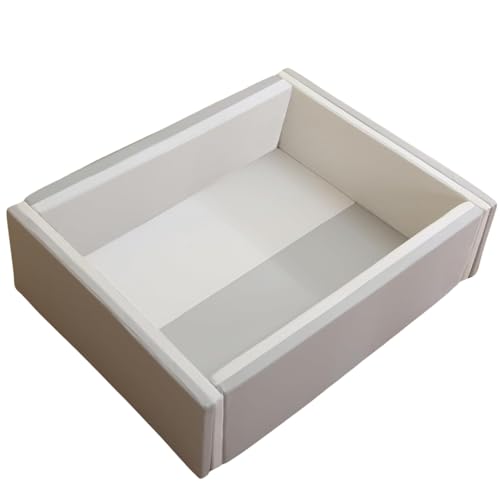 GU MODE ベビーサークルマット プレイマット ベビーサークル 折り畳み可能 厚手 6way 安全検査済み 組み立て簡単 赤ちゃんマット クッションマット プレイヤード 二重構造 ノンホルム 防水 防音 滑り止め 衝撃吸収 収納しやすい (外寸124x