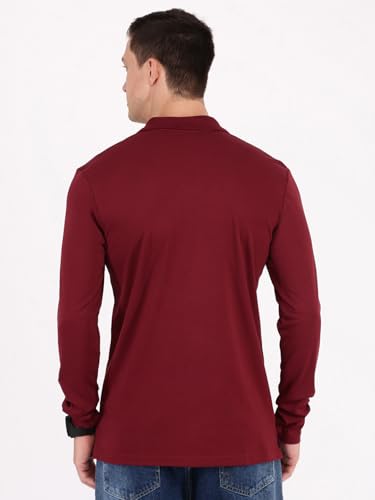 Image of Macroman M-Series Men's Solid Regular Fit T-Shirt