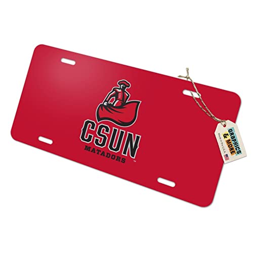 Cal State Northridge Primary Logo Novelty Metal Vanity Tag License Plate
