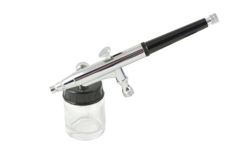 Set completo di compressore per aerografo, con pistola e supporto e set di pulizia AS18-2 & BD134 & BD130 & 777 & BD16