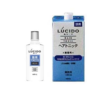 Amazon | マンダム [ルシード]ヘアトニック 業務詰替え用1L (125ml容器