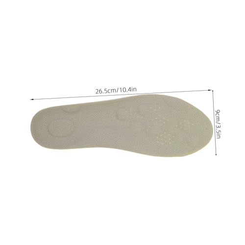 2 pares de plantillas transpirables de masaje de PU para hombres y mujeres miniatura 2