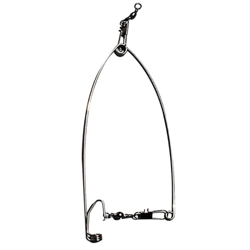 Nicey Hameçon de pêche automatique en acier inoxydable à la vitesse supérieure pour les paresseux, convient à tous les types de lieux de pêche Cover