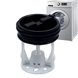 Facile à utiliser : ouvrez et fermez facilement le couvercle du joint de la pompe de vidange de la machine à laver avec la poignée supérieure pour améliorer les performances de lavage de votre machine. L'inspection et le nettoyage réguliers sont simples grâce à cette conception facile à utiliser.