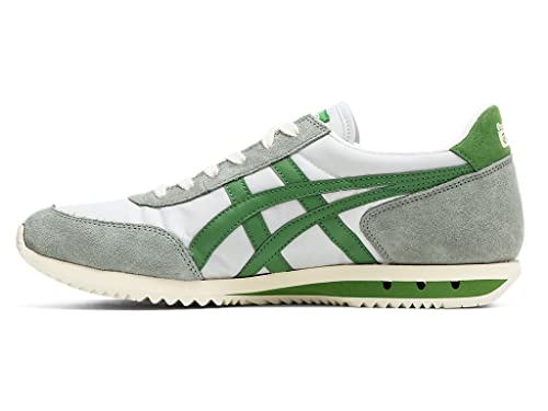 Onitsuka Tiger Women's New York Sneakers, Glacier Grey/Spinach Green, 10.5 Medium US