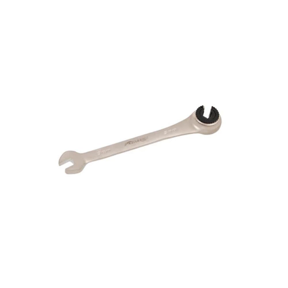 Neilsen Silver Ct4263 8Mm Ratchet Flare Nut Wrench Chrome Vanadium