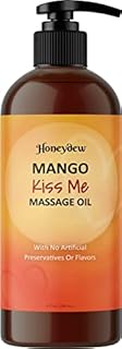 Enticing Sensual Massage Oil for Couples - Alluring Mango Scented Couples Massage Oil and Moisturizing Body Oil for Women and Men - Nourishing Full Body Massage and Romantic Gift for Her and Him