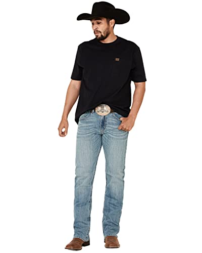 Jeans slim bootcut Wrangler Banjo bleu : le denim stretch des sorties et trajets urbains