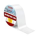 Neuradical RV Roof Sealant Tape, 2 Inch X 50 Feet Camper Roof Tape White Waterproof, RV Seam Tape for Camper, Awning, Trailer, Boat Sealing, Leak Repair
