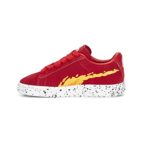 PUMA Kids Boys Patrol X Suede Lace Up Sneakers Shoes Casual - Red3
