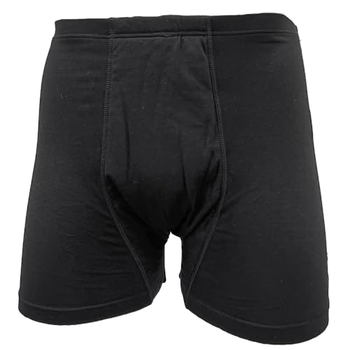 尿漏れ パンツ 失禁パンツ 男性用 男性 メンズ 尿もれ 吸水 ボクサーパンツ 前閉じ 消臭 防水 速乾 100CC ヤマダ 1050(L, クロ)