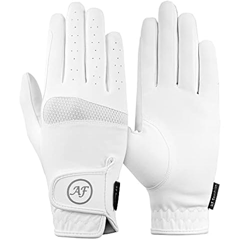 AFE Ladies Breathable Leather Riding Gloves Cover