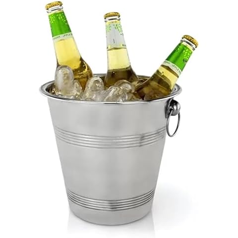 GEEZY 4 L Stainless Steel Ice Bucket Cooler Cover