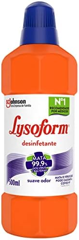Lysoform Suave Odor, Desinfetante Líquido, Limpeza Pesada e Efici...