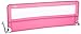 Regalo Hideaway 54-Inch Extra Long Bed Rail Guard, with Reinforced Anchor Safety System, Pink