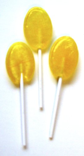 DiabeticFriendly® Sugar Free Sour Lemon Lollipops, 1lb, Individually Wrapped, about 50/lb